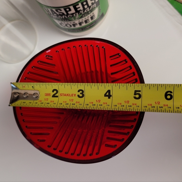 BPA Free Pour Over Coffee Maker w/ Natural Filters Red Brewer - Picture 7 of 16